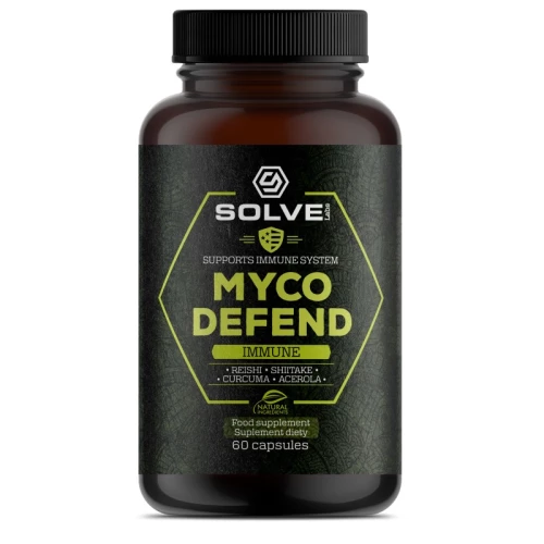 Solve Labs - MYCO DEFEND - IMMUNE SUPPORT - 60 kapsułek Solve Labs - MYCO DEFEND - IMMUNE SUPPORT - 60 kapsułek